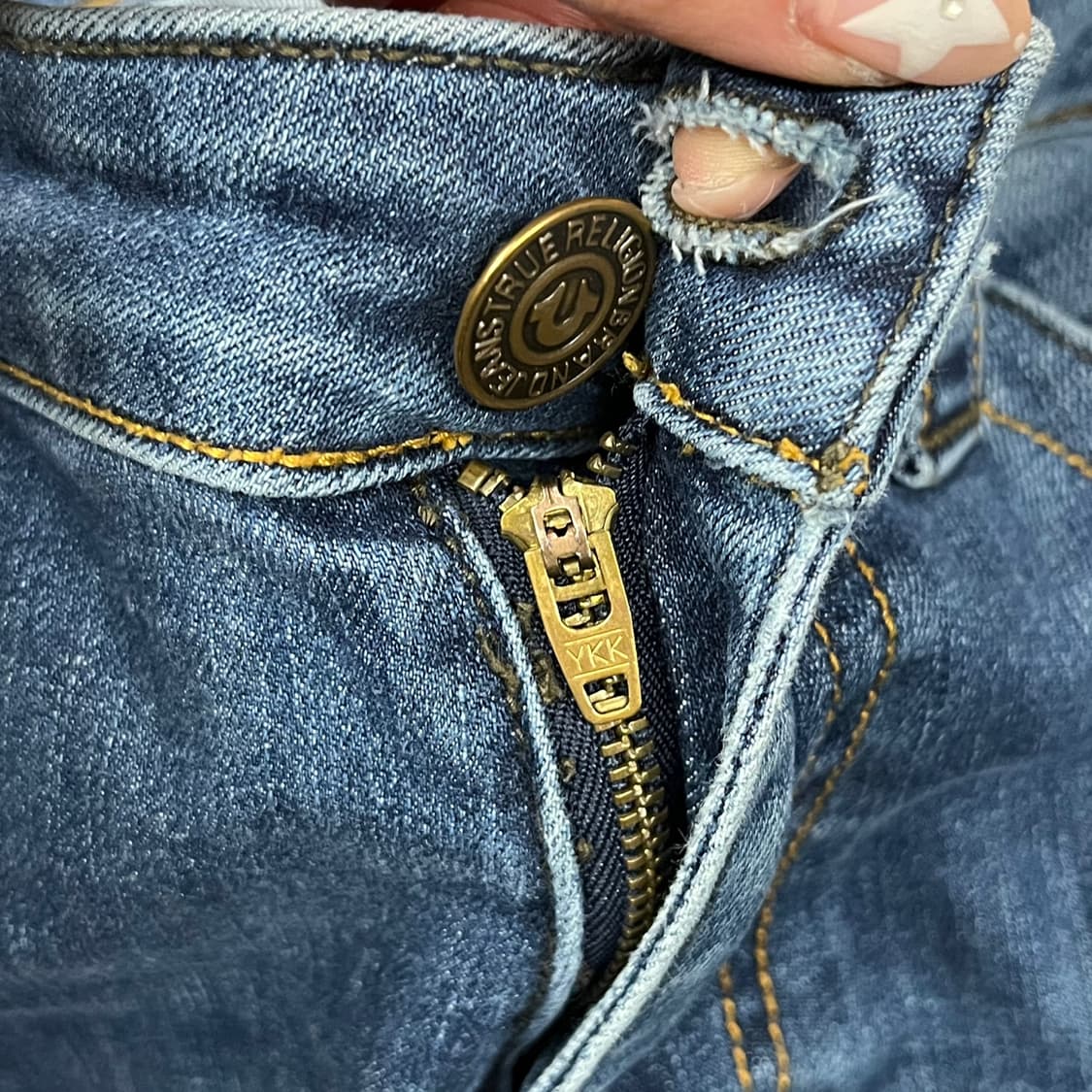 [정품/28] 트루릴리젼 부츠컷 데님 청바지 b17 상품이미지7