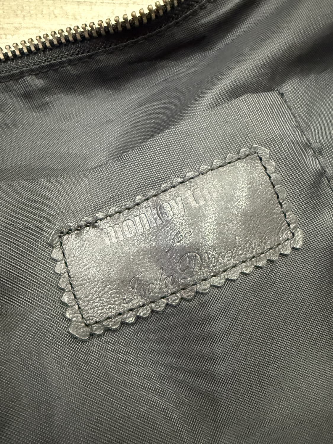 monkey time 레더 크로스백 상품이미지7