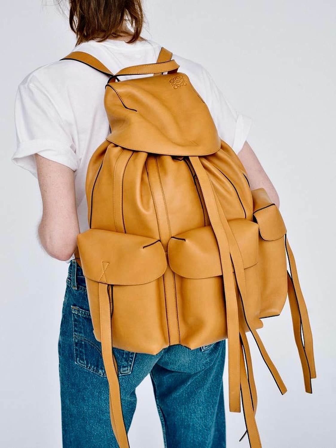 로에베 가죽 럭색 상품이미지6