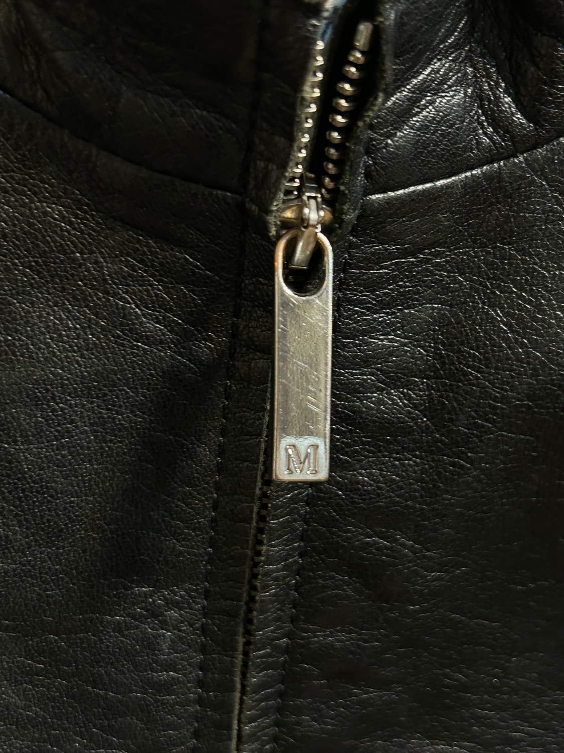 막스마라 레더 집업 재킷 상품이미지4