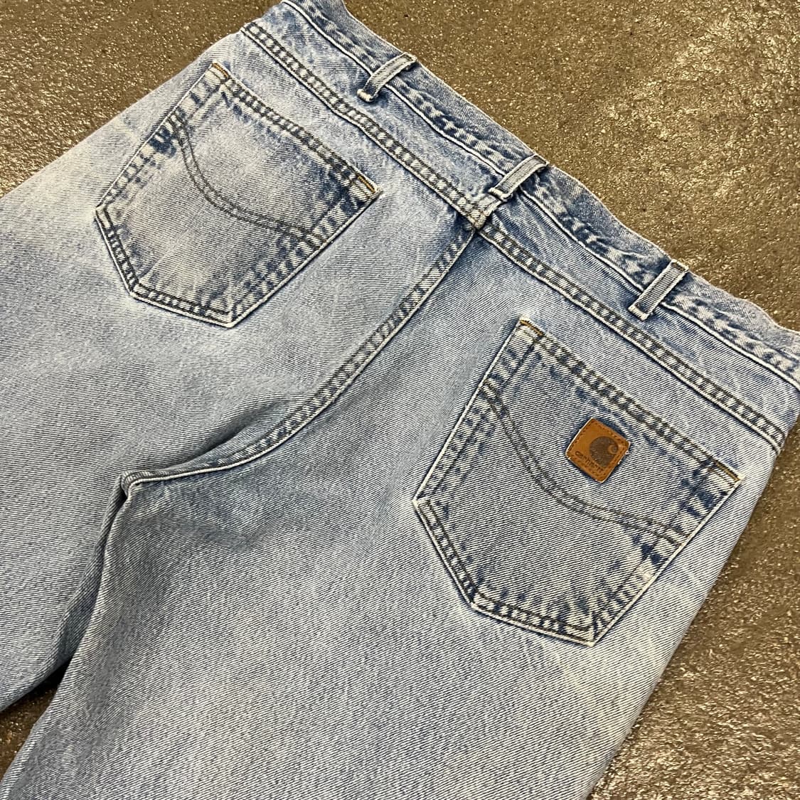 00s Carhartt  데미지 데님 팬츠 (38“) 상품이미지7