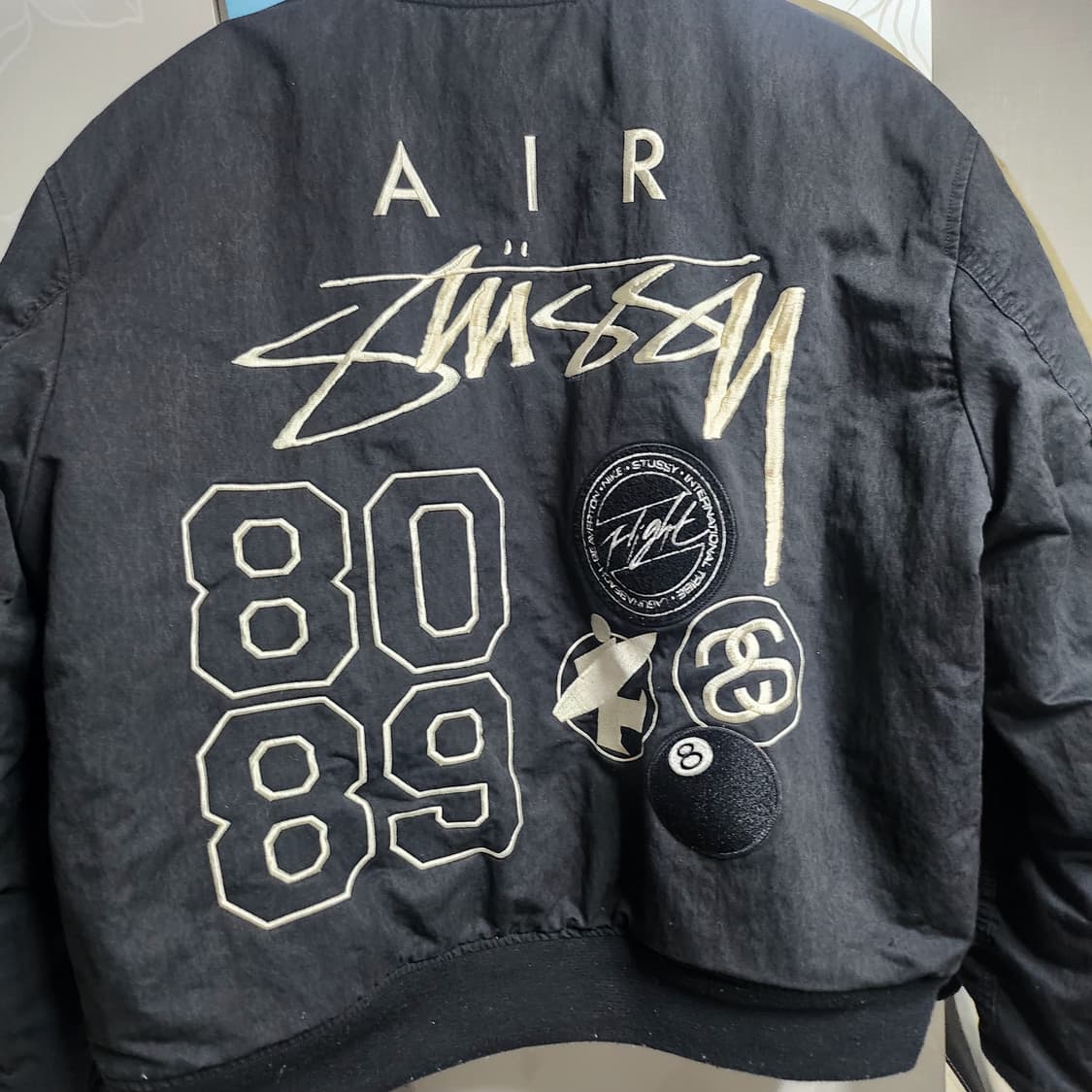 XL 나이키 스투시 리버리블자켓 블랙 상품이미지1