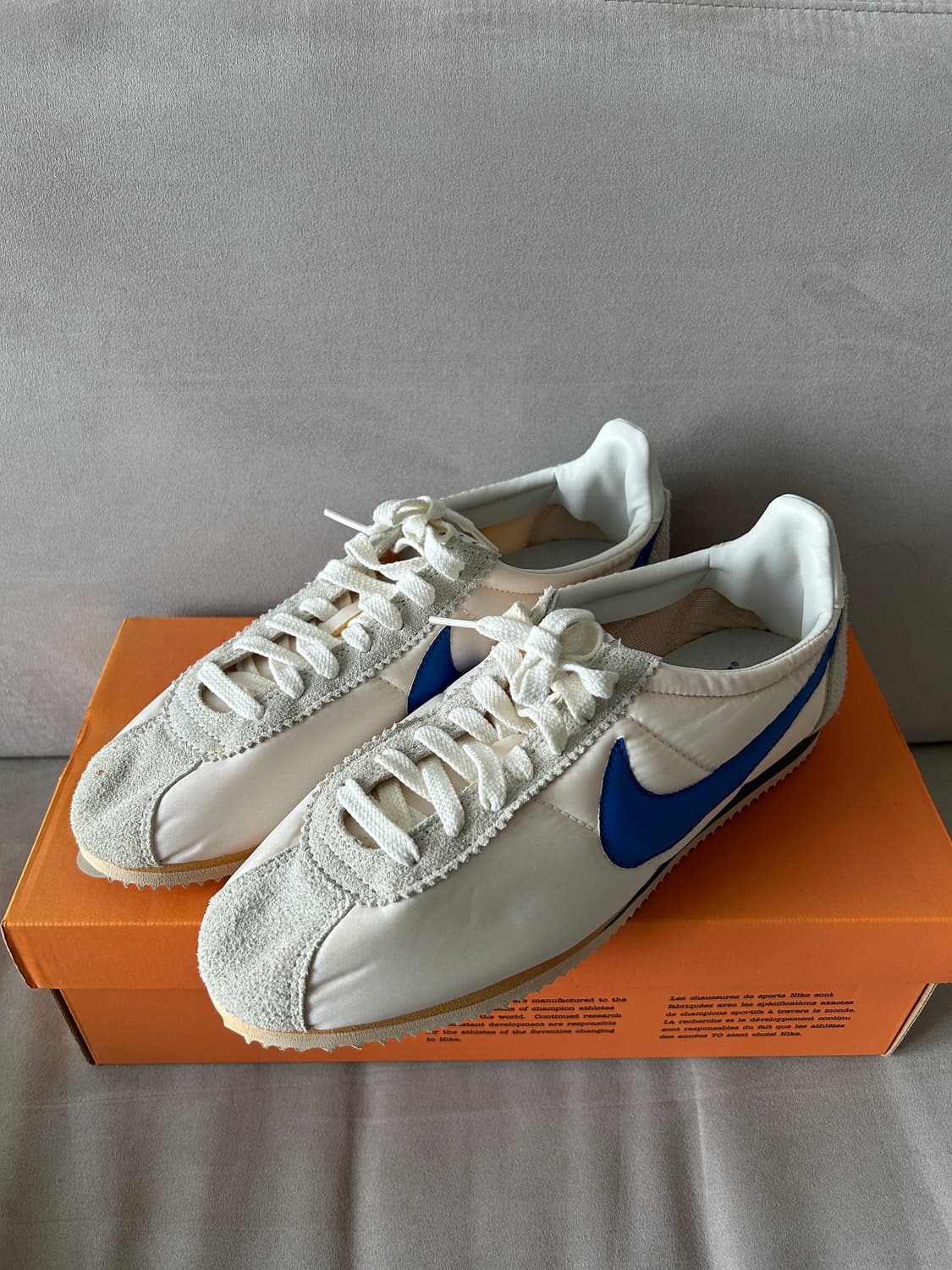 나이키 빈티지 코르테즈 나일론 흰파 280 상품이미지4