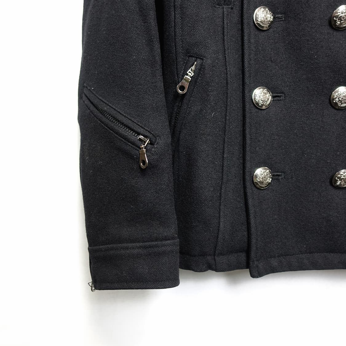 [44,]FUGA 아카이브 울 피코트 나폴레옹 자켓 상품이미지5