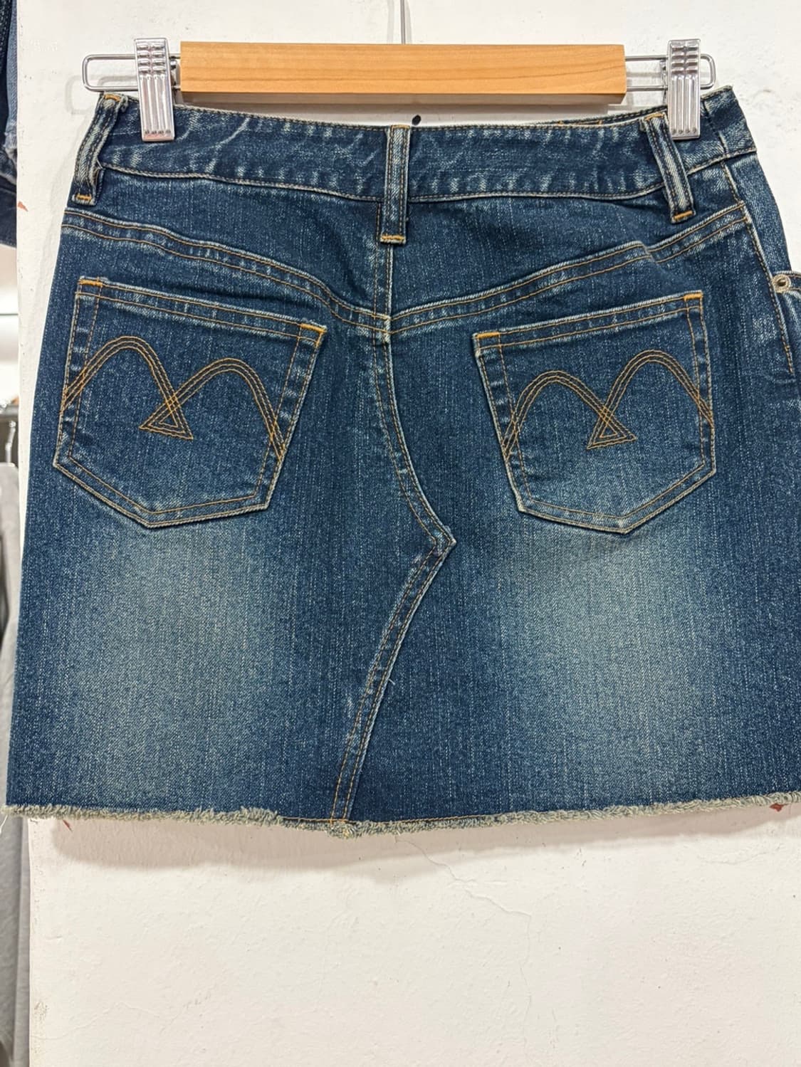 해골 데님치마 상품이미지3