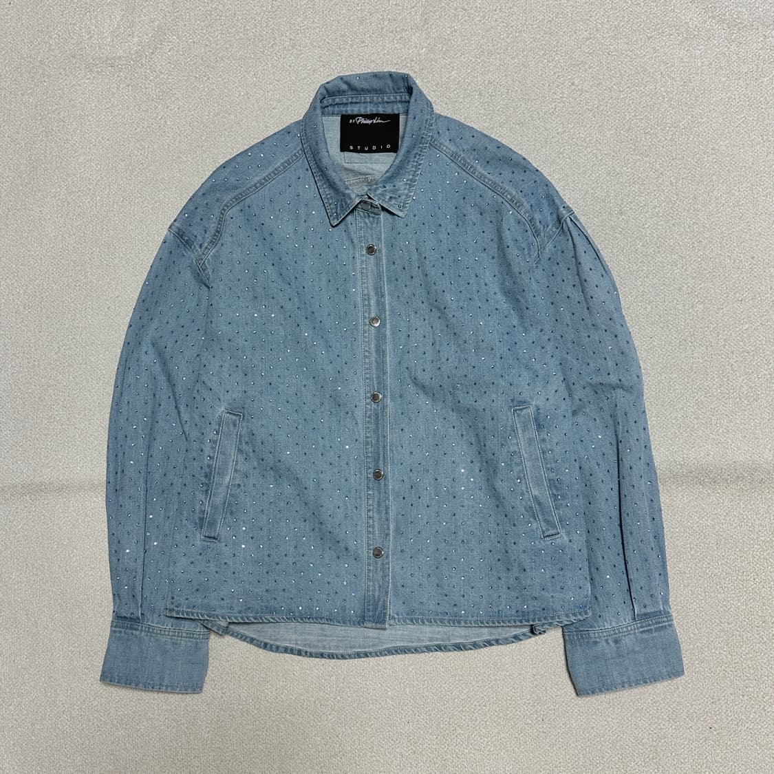 3.1 필립림 스튜디오 크리스탈 데님 자켓 상품이미지2
