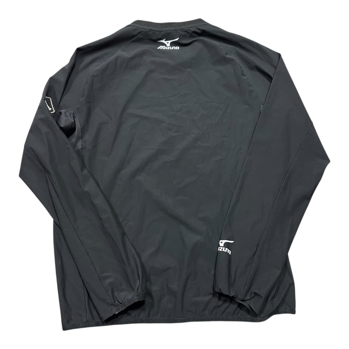 ✨ (바배) 미즈노 빅로고 블랙 바람막이 웜업  상품이미지2