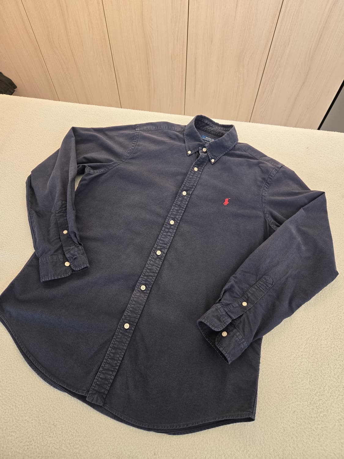 폴로 랄프로렌 남방 네이비 긴팔 LG(XL) 상품이미지1