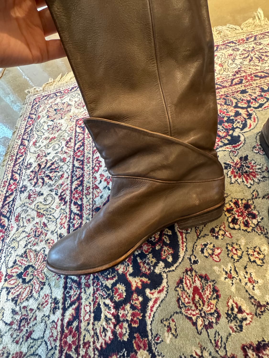 스페인 레더 부츠 245 상품이미지6