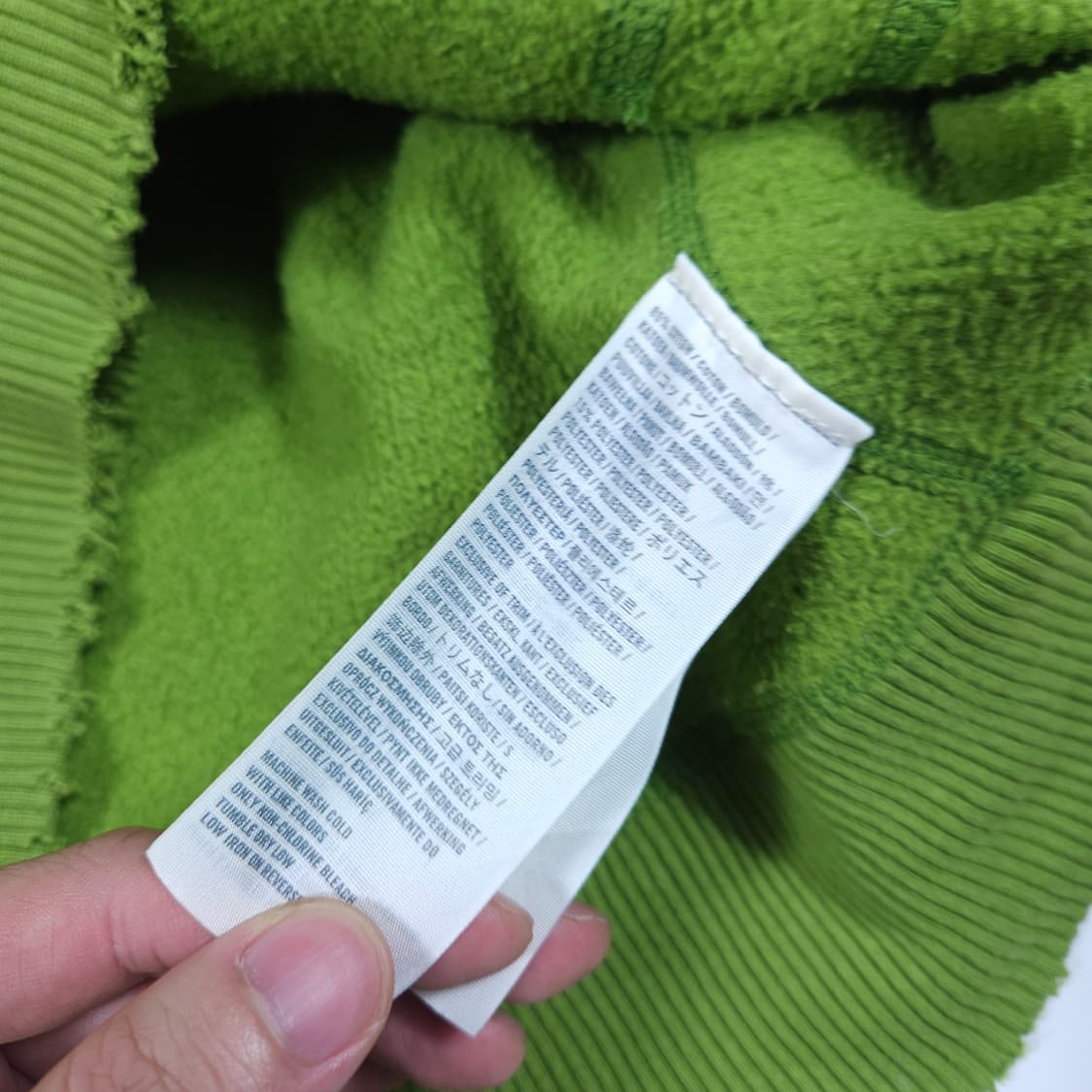 아베크롬비 후드집업 그린  상품이미지6