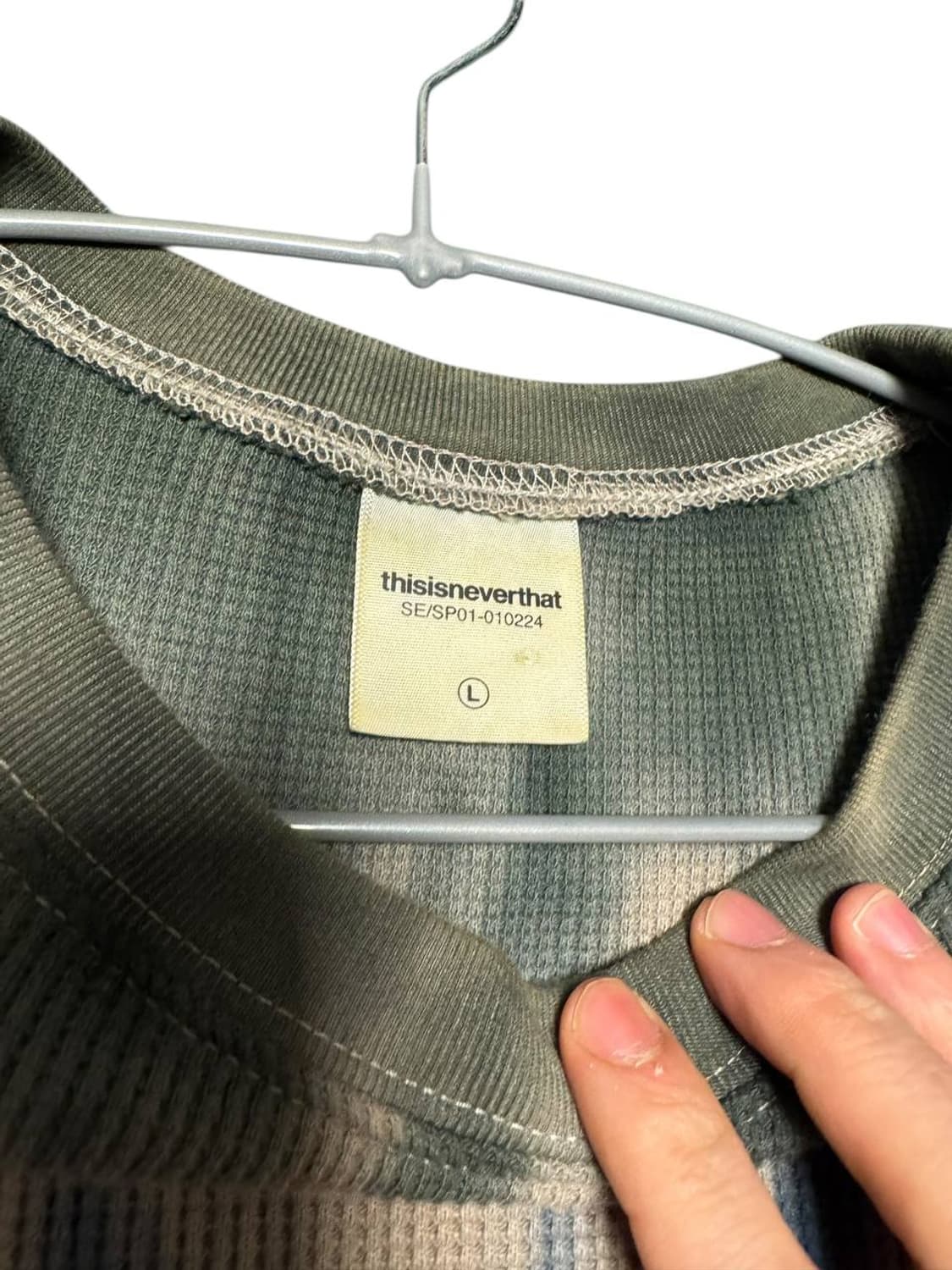 thisisneverthat Waffle long sleeve 상품이미지3