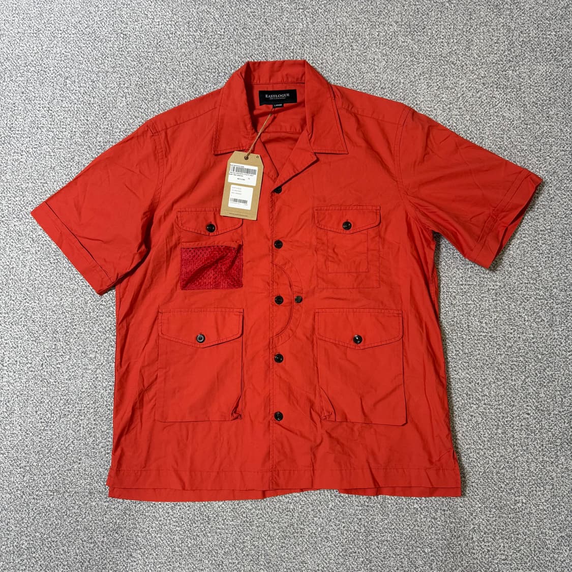 [정가 21만원 새상품] 이스트로그 유틸리티 반팔 셔츠 상품이미지1