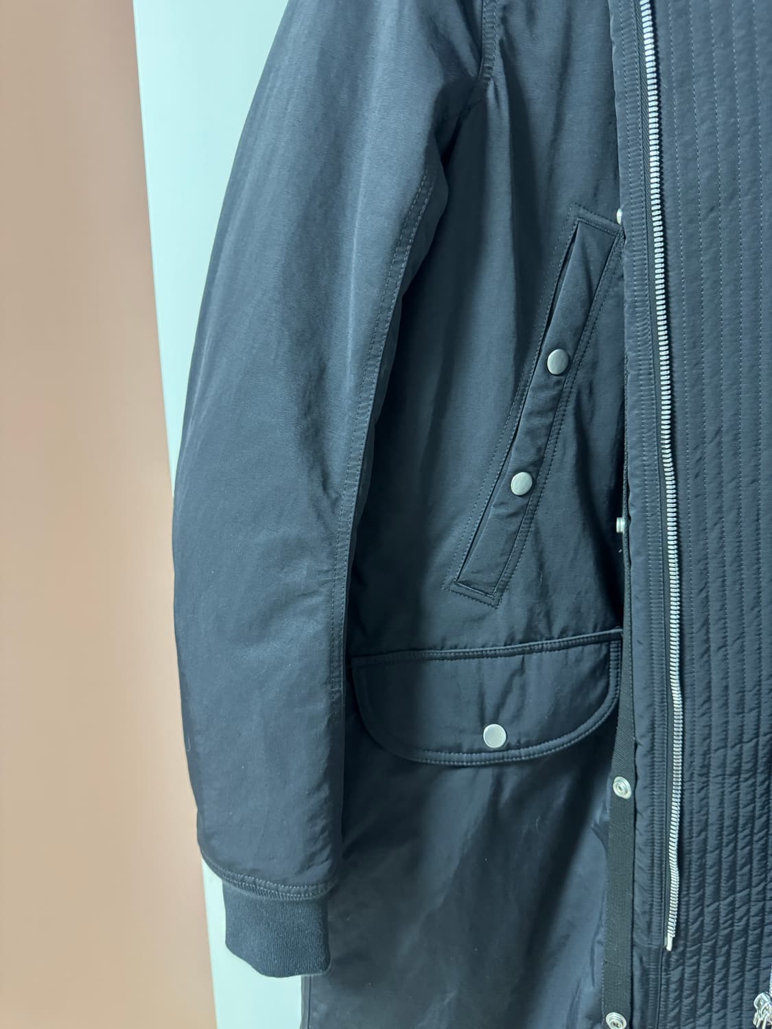 릭오웬스 롱 후디 파카 S사이즈 상품이미지4