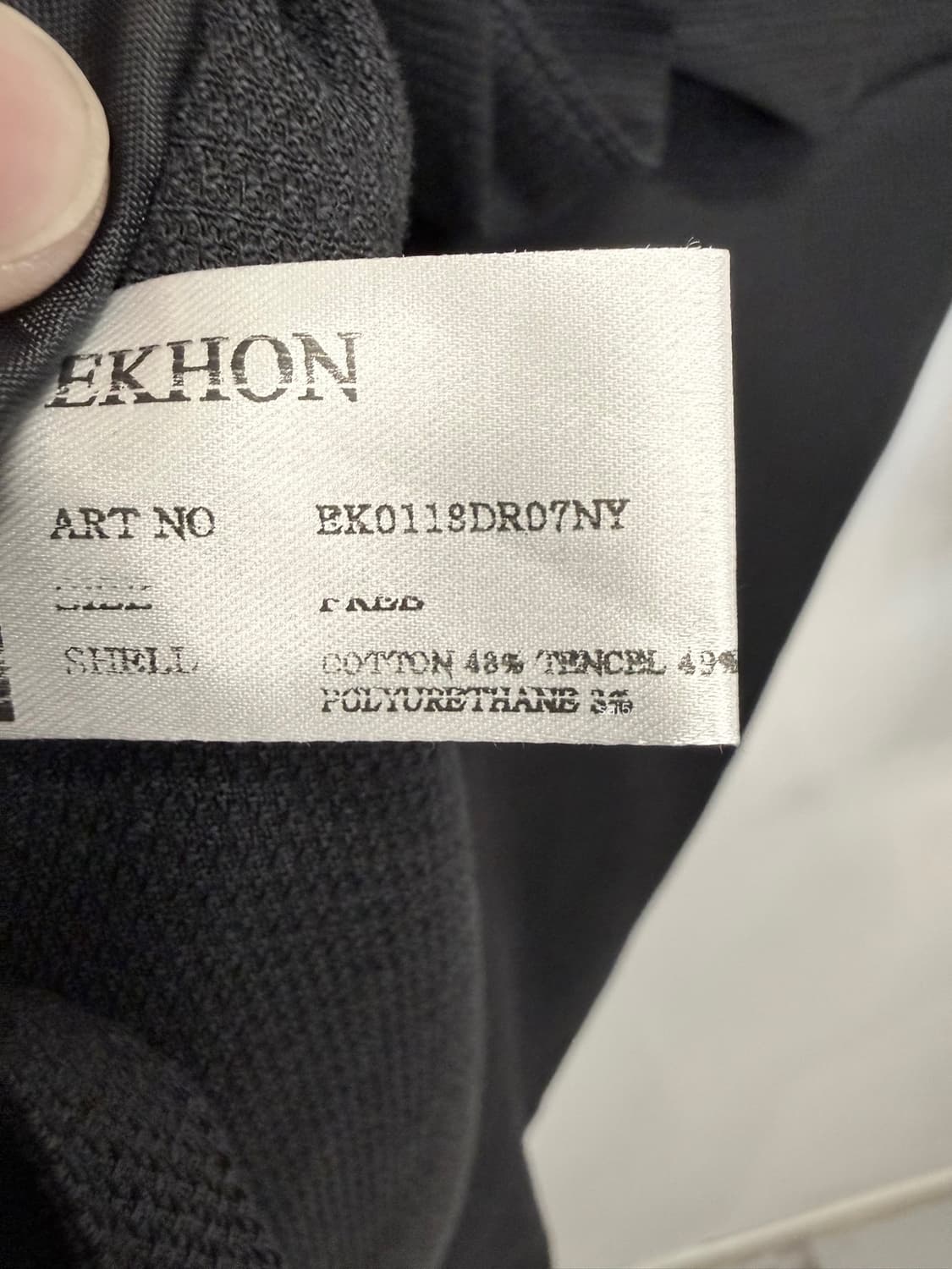 에콘 자켓형 원피스 상품이미지7