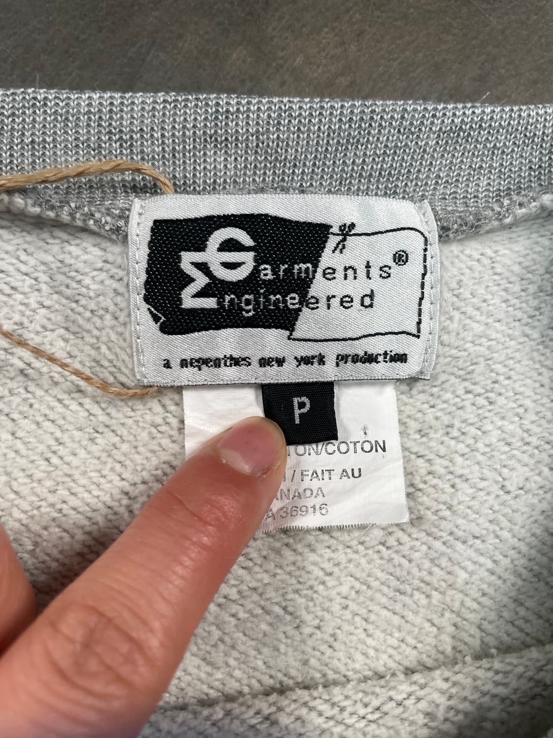 엔지니어드 가먼츠 크루넥 스웻셔츠 상품이미지5