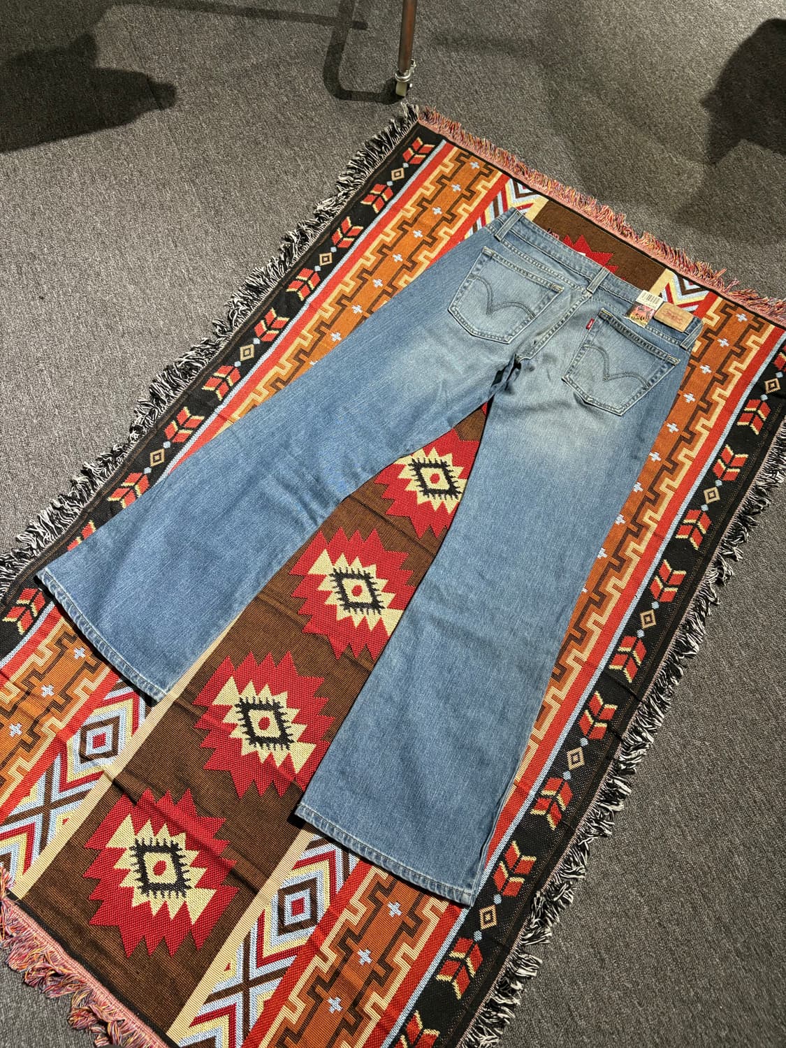 리바이스 524 로우 라이즈 부츠컷 데님팬츠 (새상품) 상품이미지2