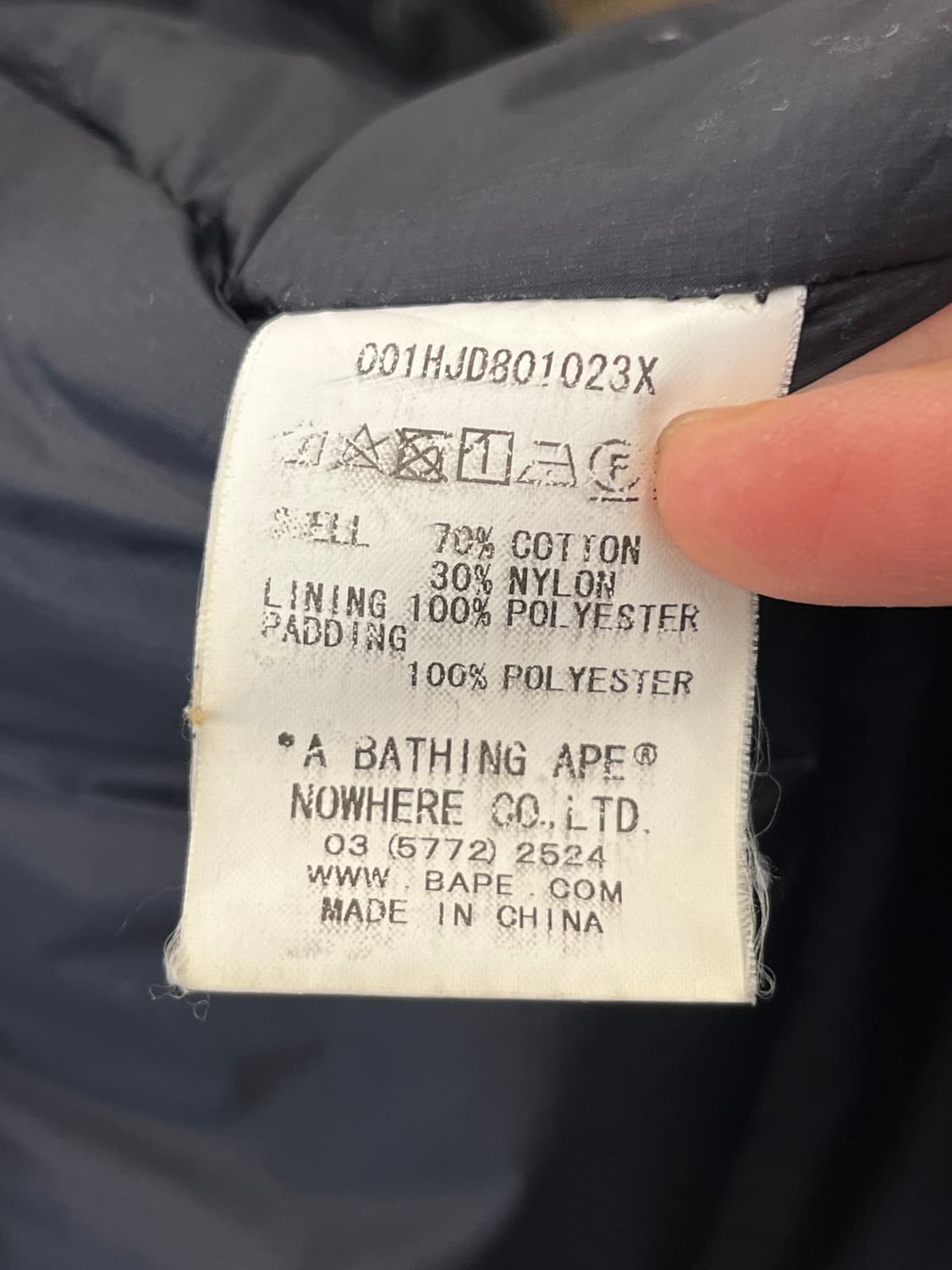 베이프 후드 더플 파카 상품이미지9