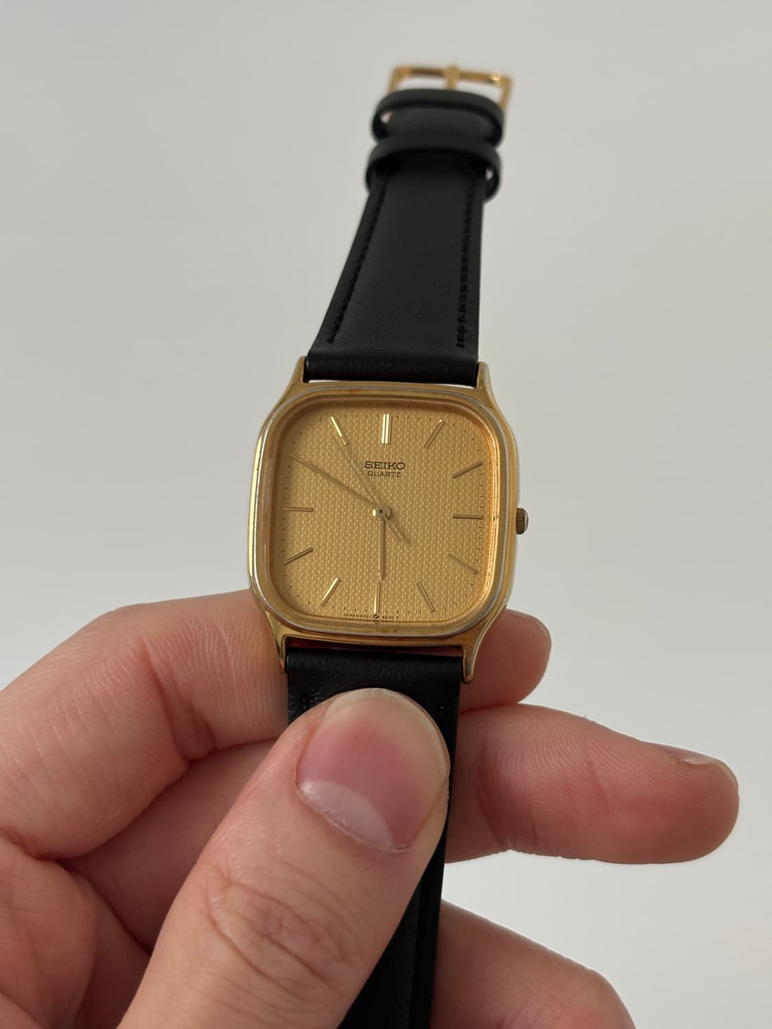 1980s Chariot Gold Square Quartz 상품이미지2