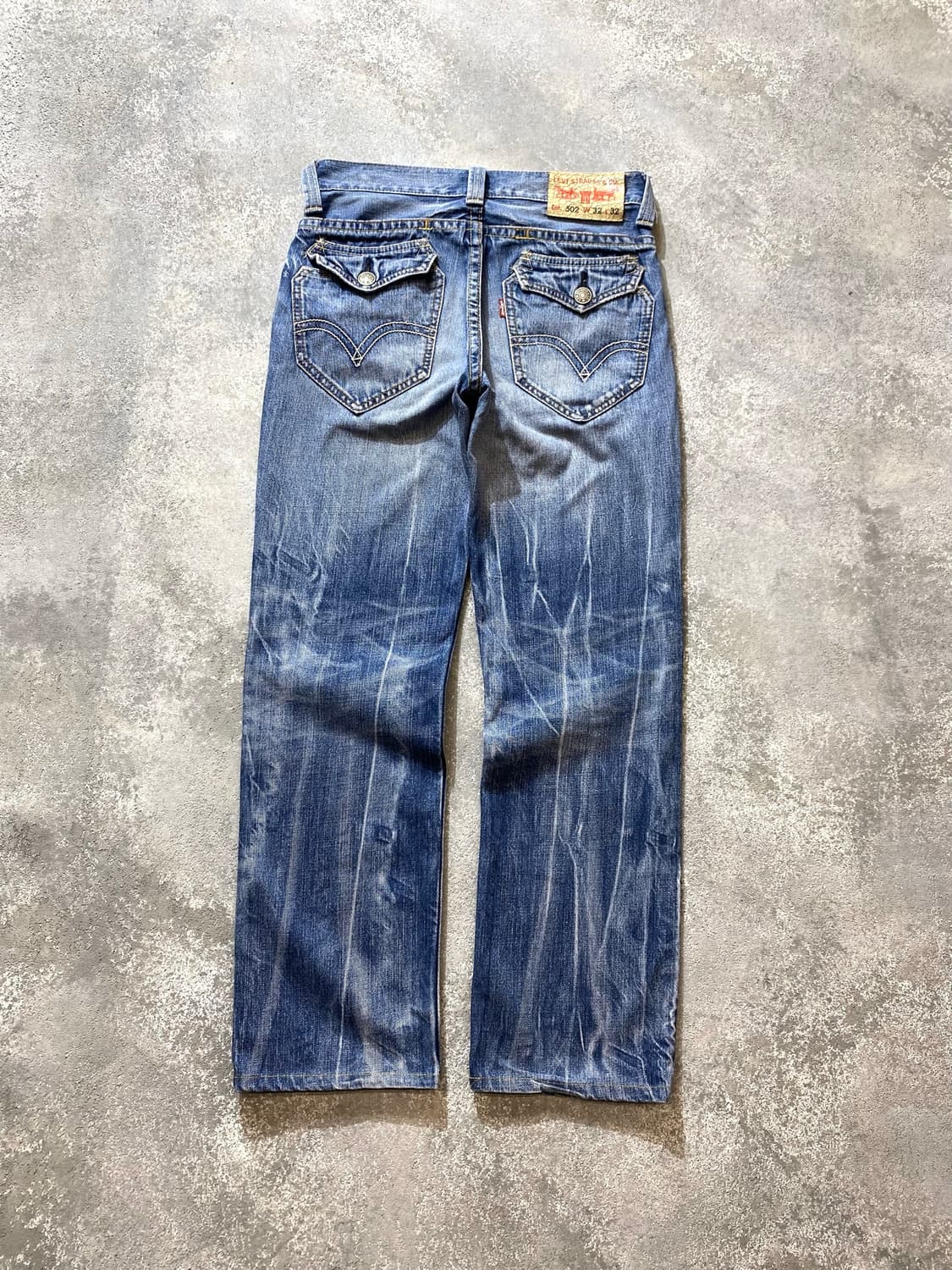 [30-31] 00s Levi's 502 리바이스 레귤러핏 바이커 데님 상품이미지5