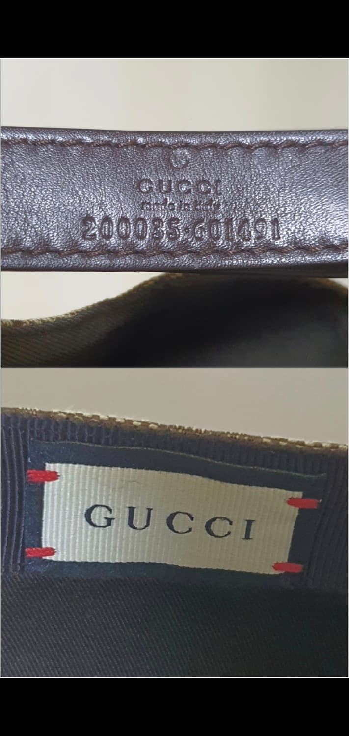 구찌 모자/볼캡 L(59) 새상품급 정품(한글텍) 상품이미지9