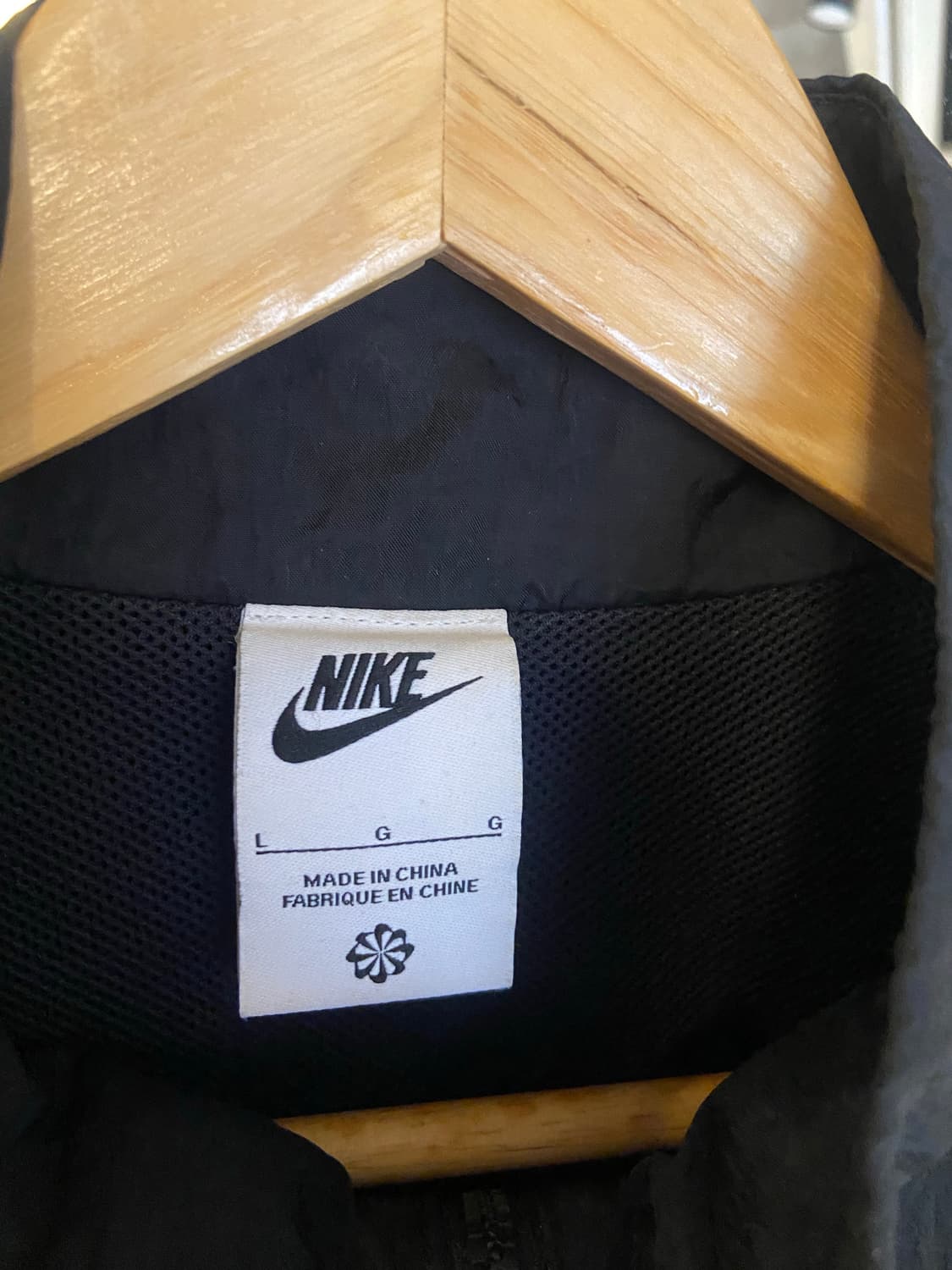 나이키 빅스우시 블랙 여성용 바람막이 상품이미지3