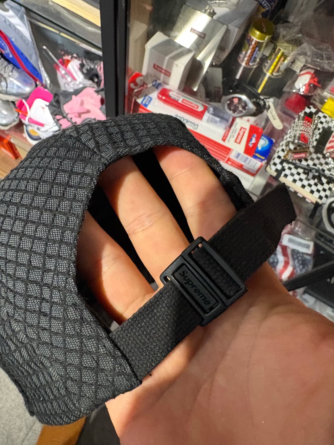 슈프림 데님 립스탑 캠프캡 블랙 - 22SS 상품이미지3