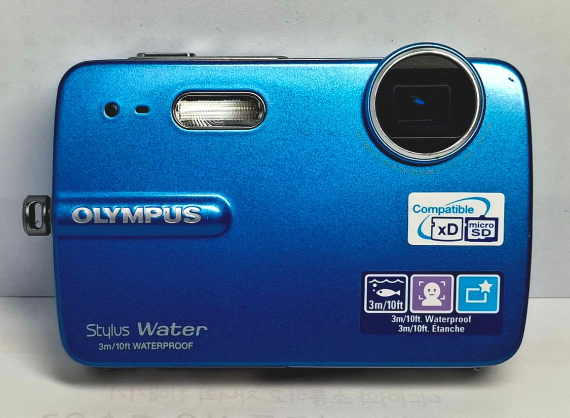 한국어 지원) OLYMPUS STYLUS-550WP-블루 상품이미지5