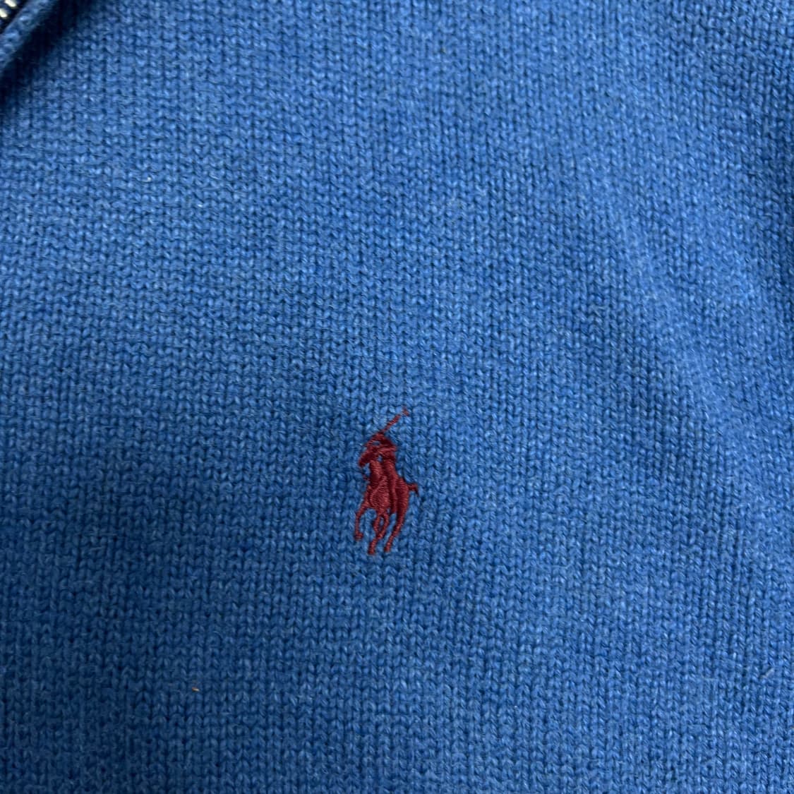 105 폴로랄프로렌 반집업 코튼 니트 상품이미지3