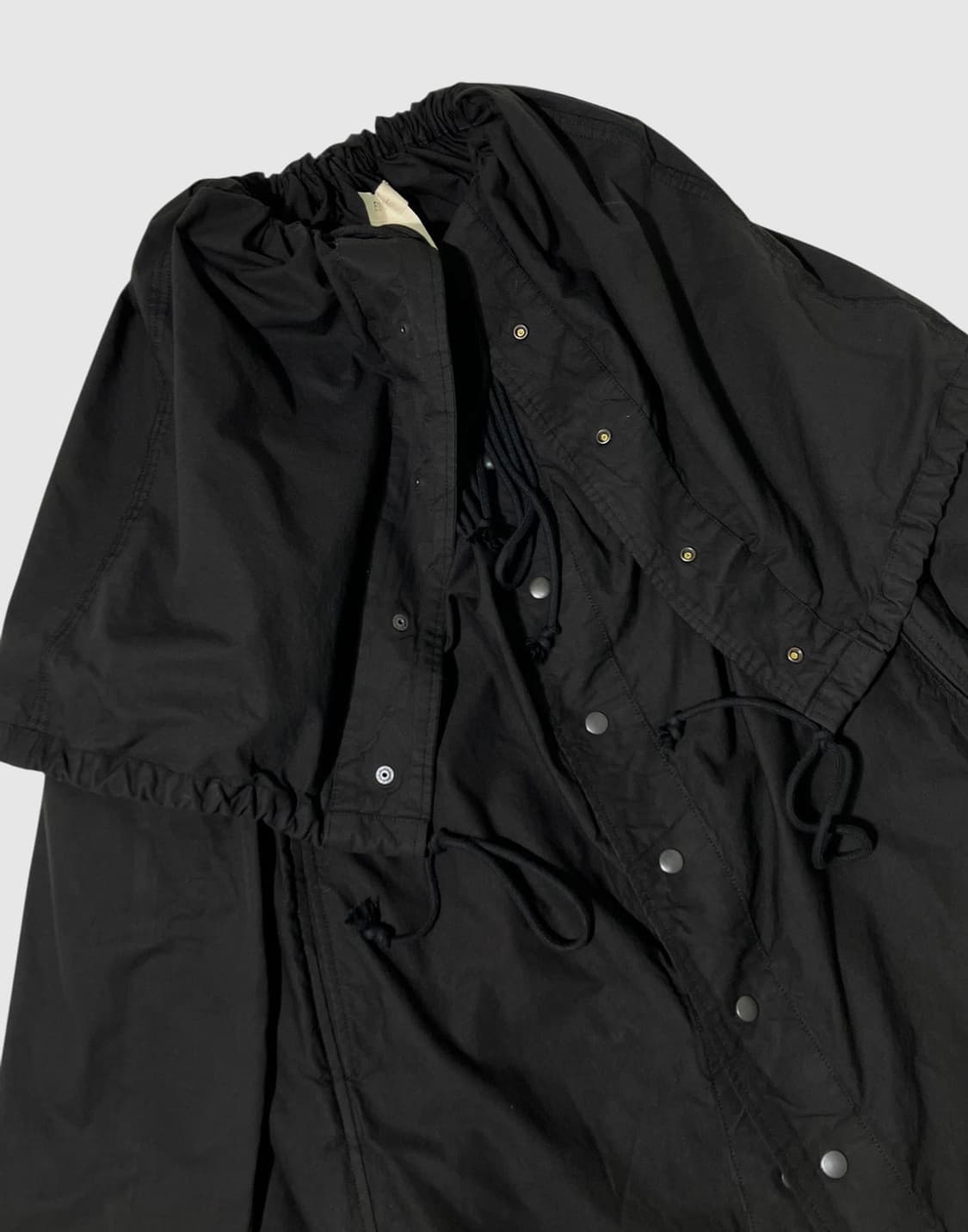 EGNARTS FLAT ADJUSTABLE STRING COAT (BLA 상품이미지4