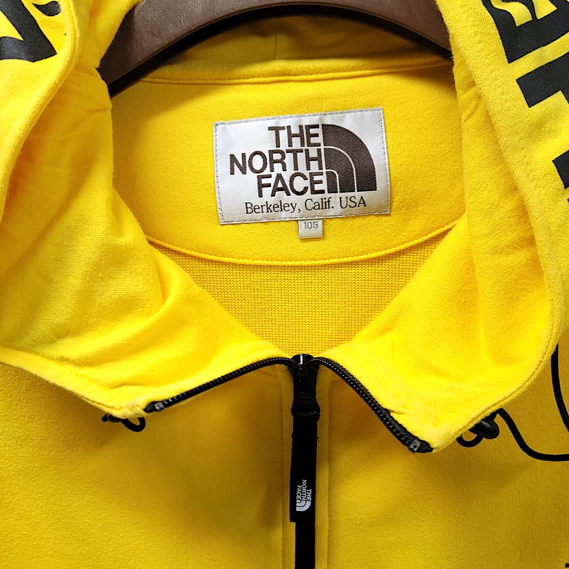[105] 노스페이스 옐로우 빅 프린팅 후드집업 상품이미지9