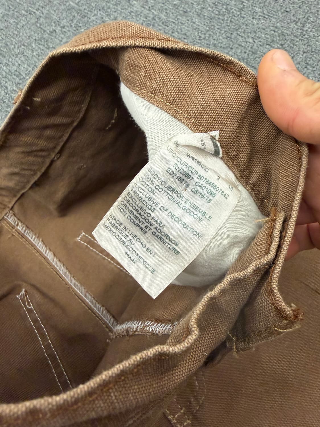 OS) 디키즈 빈티지 카펜터 워크팬츠 반바지 상품이미지3