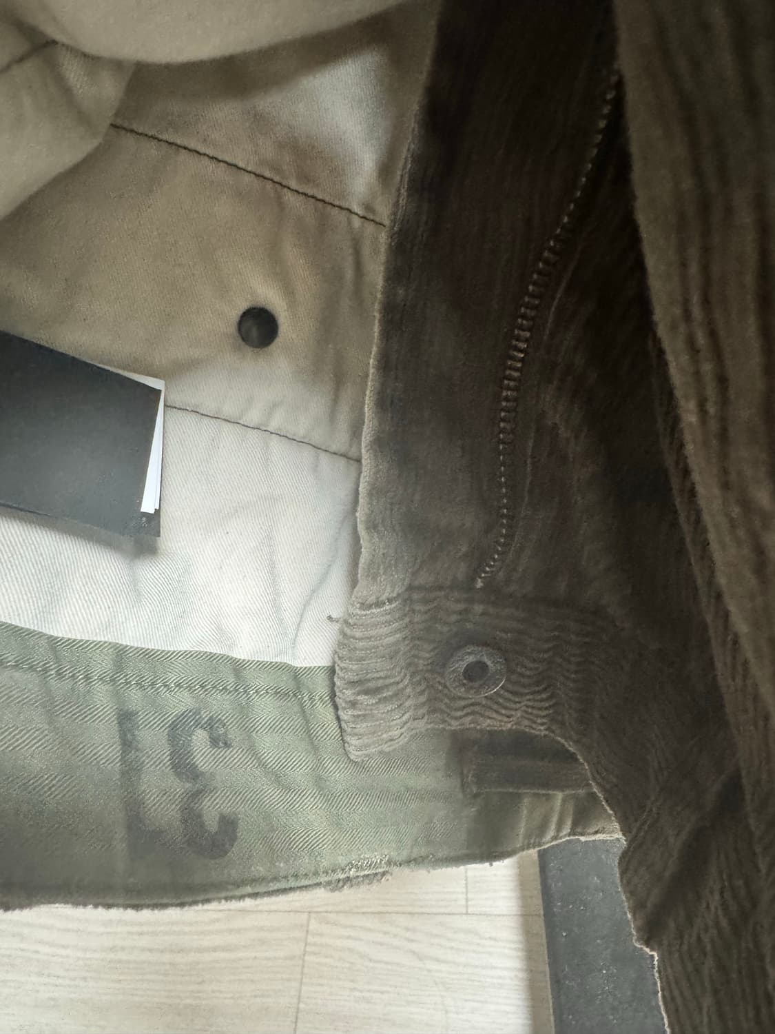 RRL 플리츠 코듀로이 팬츠 상품이미지2