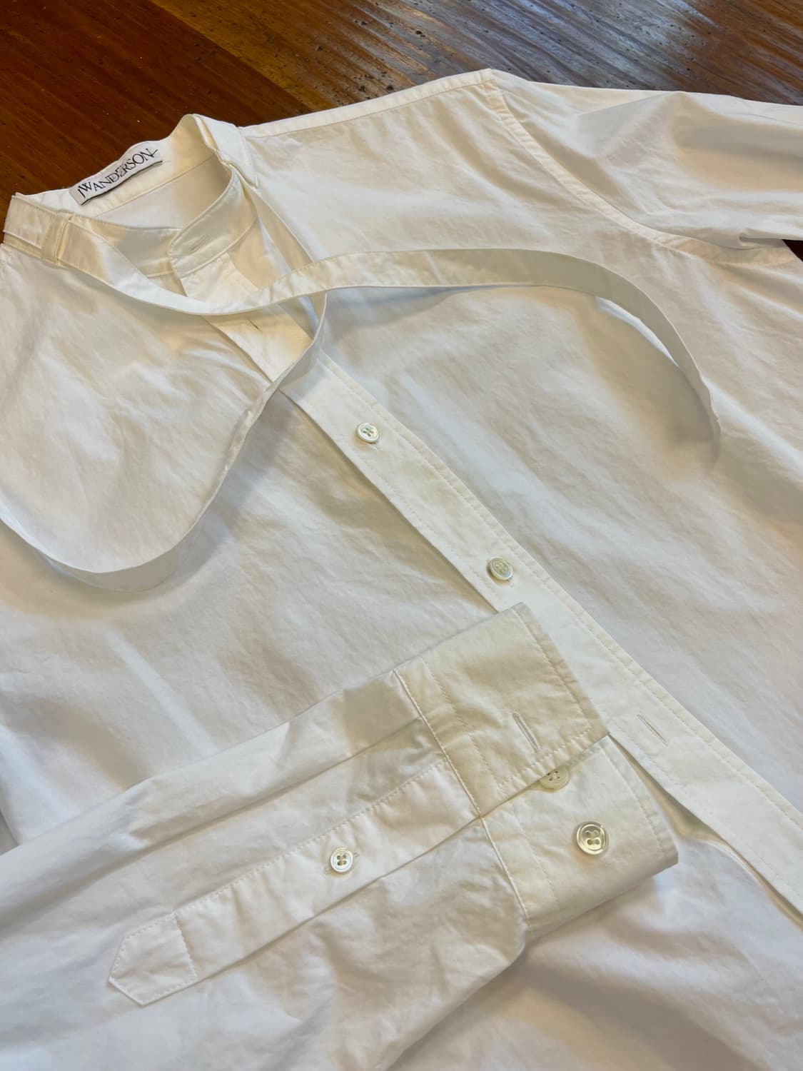 Jw anderson 타이 디테일 셔츠 상품이미지5