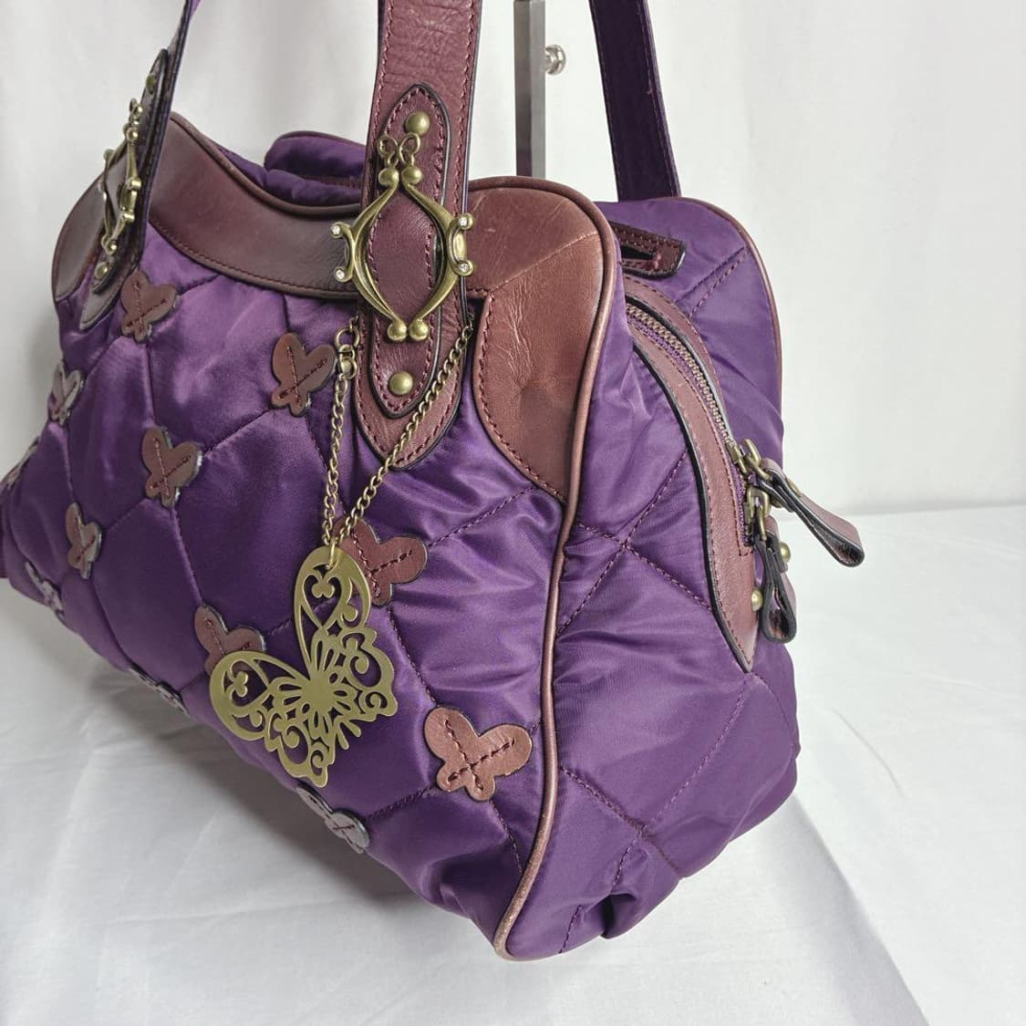 안나수이 퀼팅 버터플라이 핸드백 상품이미지3