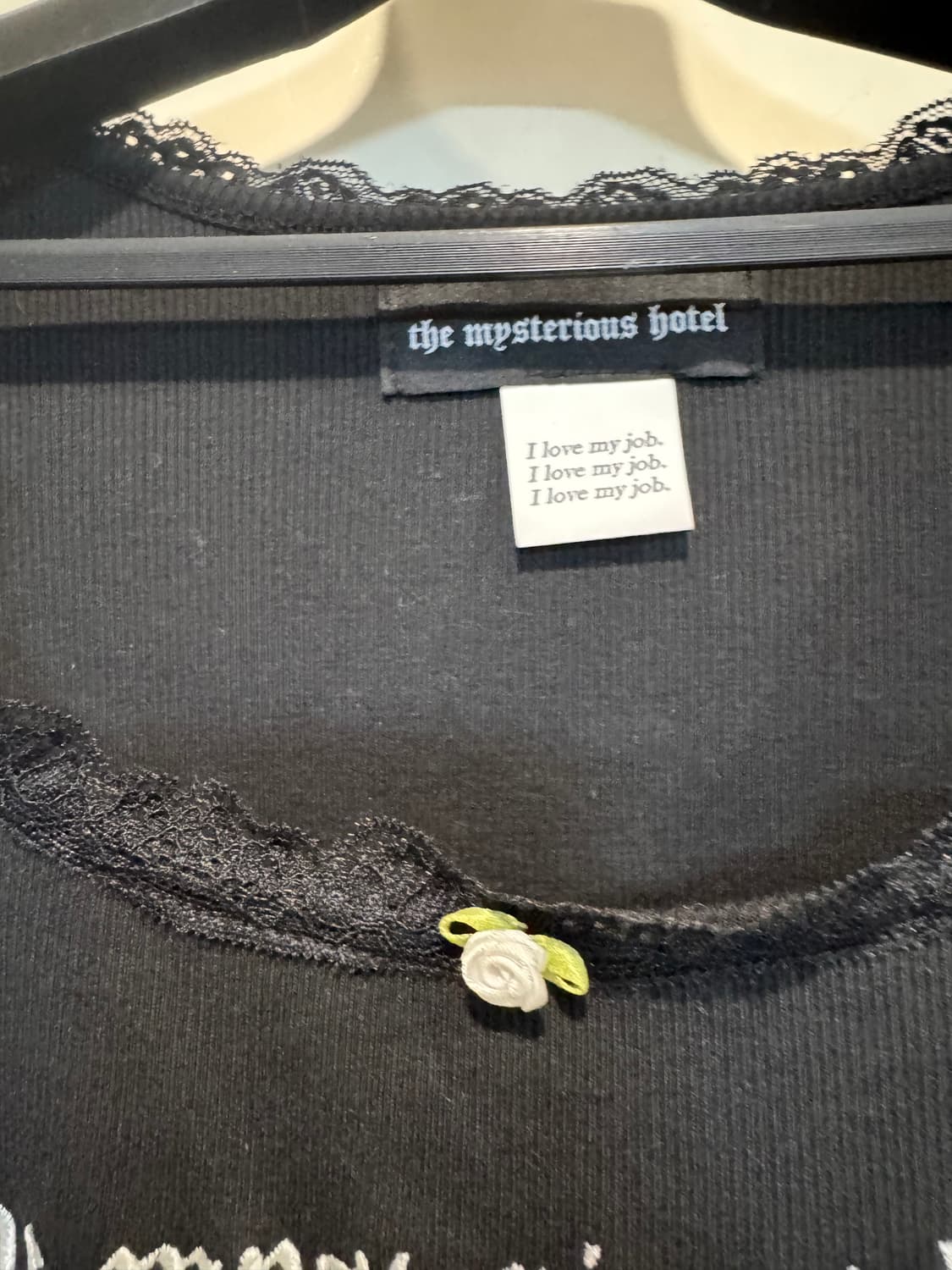 더미스테리어스호텔 로즈 레이스 슬리브 상품이미지6