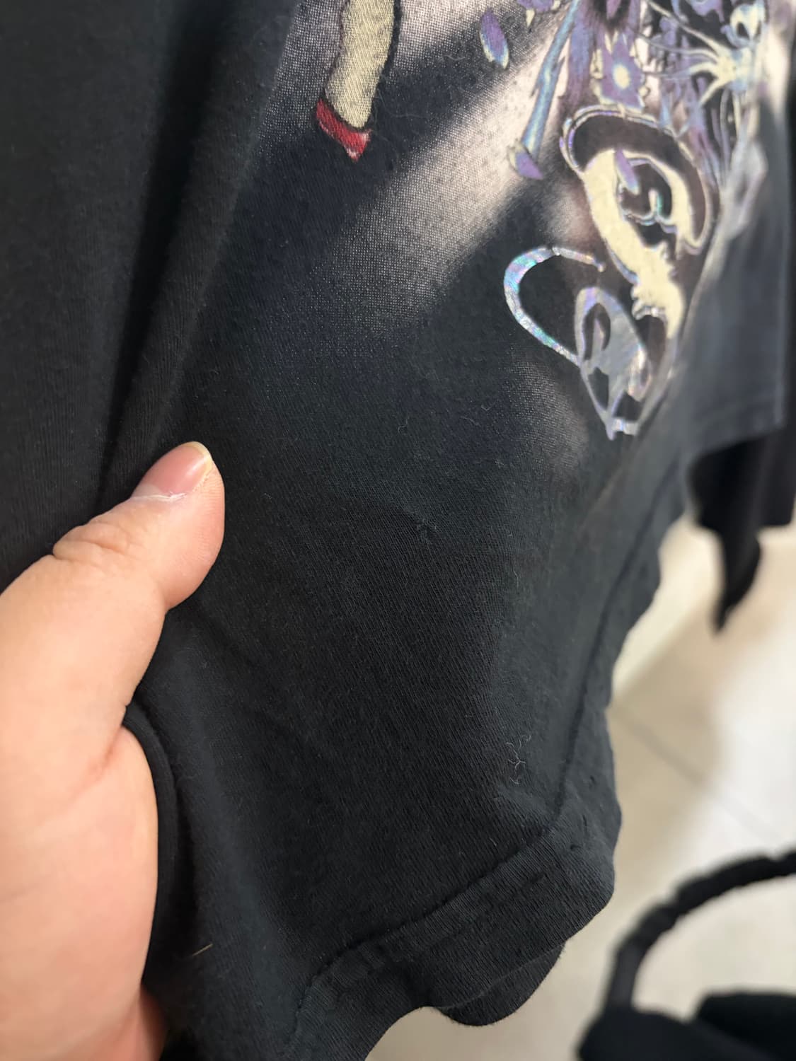 에드하디 y2k 프린팅 긴팔 티셔츠 상품이미지10