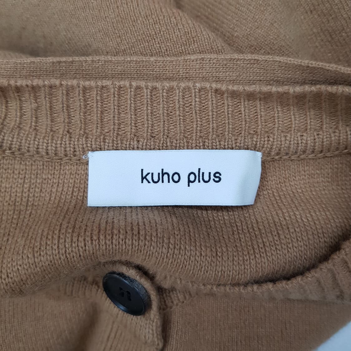 구호플러스 울 캐시미어 니트 가디건  F사이즈 상품이미지5