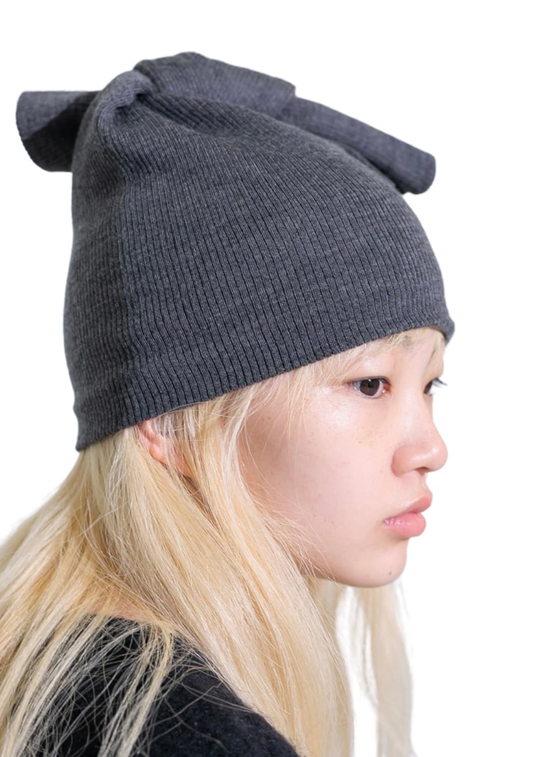 PERVERZE 퍼버즈 니트 캡 블랙 상품이미지1