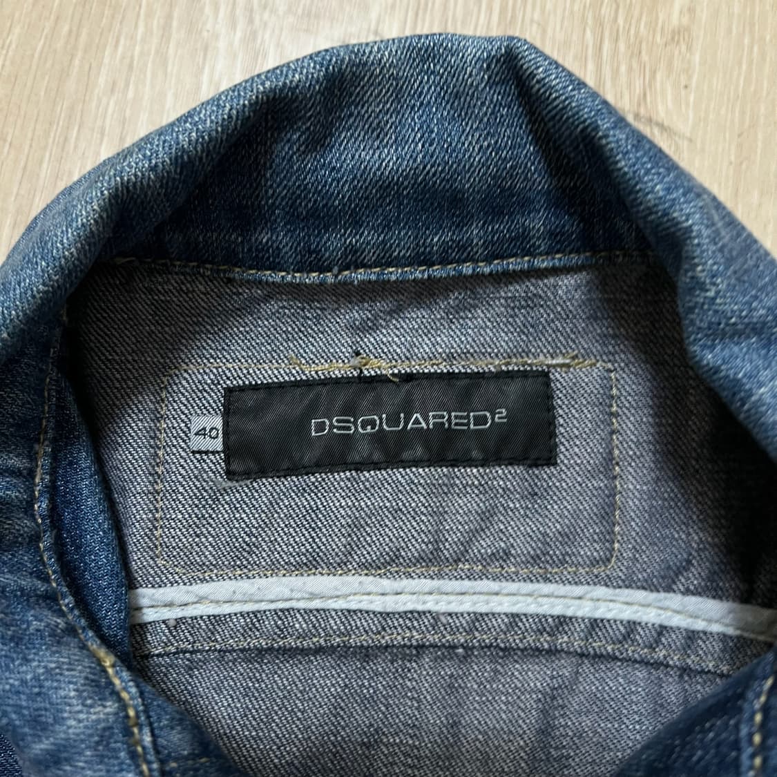 디스퀘어드2 여성 멀티패치 포켓 데님자켓 청자켓 40  상품이미지6