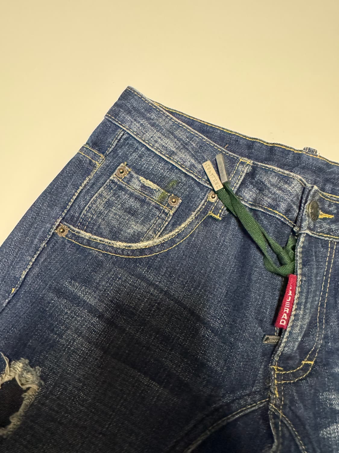 여성 디스퀘어드2 멀티 페인팅 바이커진 26 상품이미지7