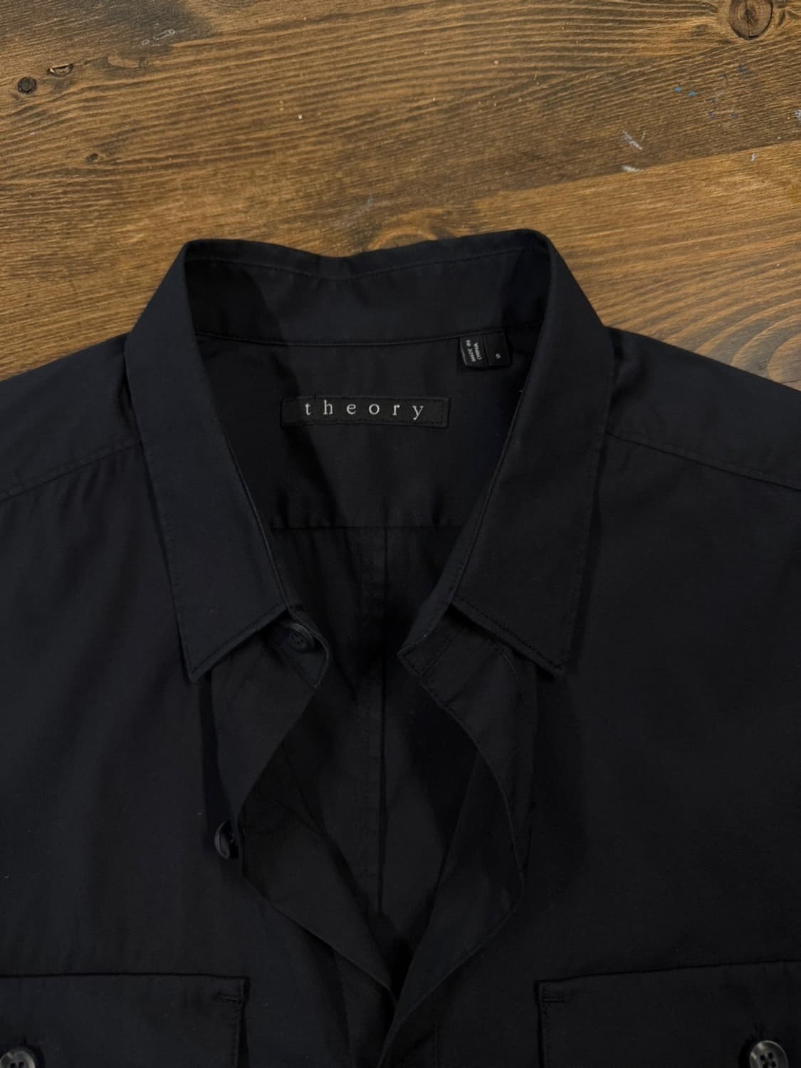 띠어리 유틸리티 셔츠 남성 95-슬림100 상품이미지7