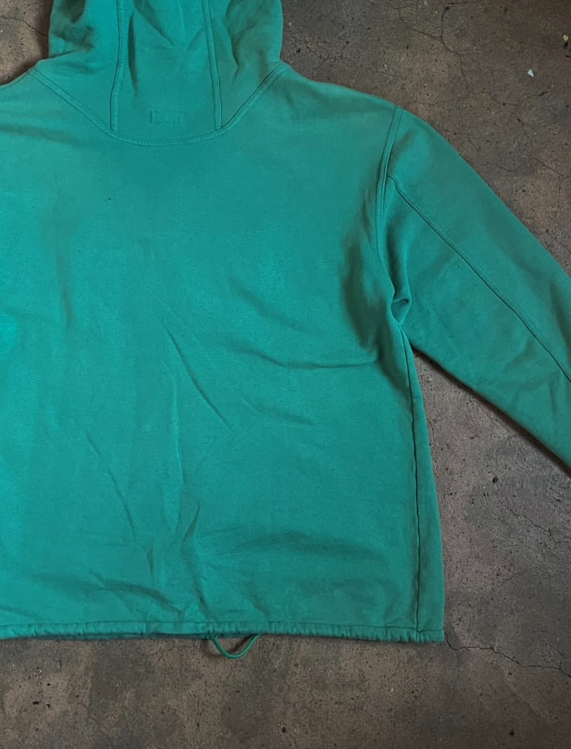 80s CP 컴퍼니 아카이브 올드 로고 후드 코튼 하프 집업 아노락 상품이미지6