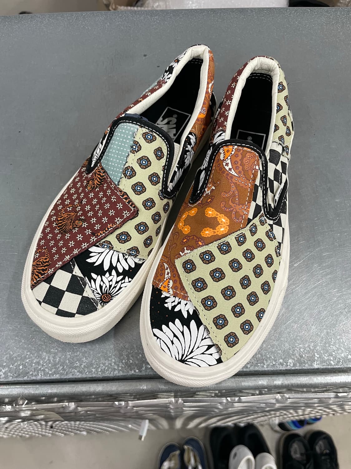 반스 슬립온 타이거 패치워크 245 (gr-4624) 상품이미지2