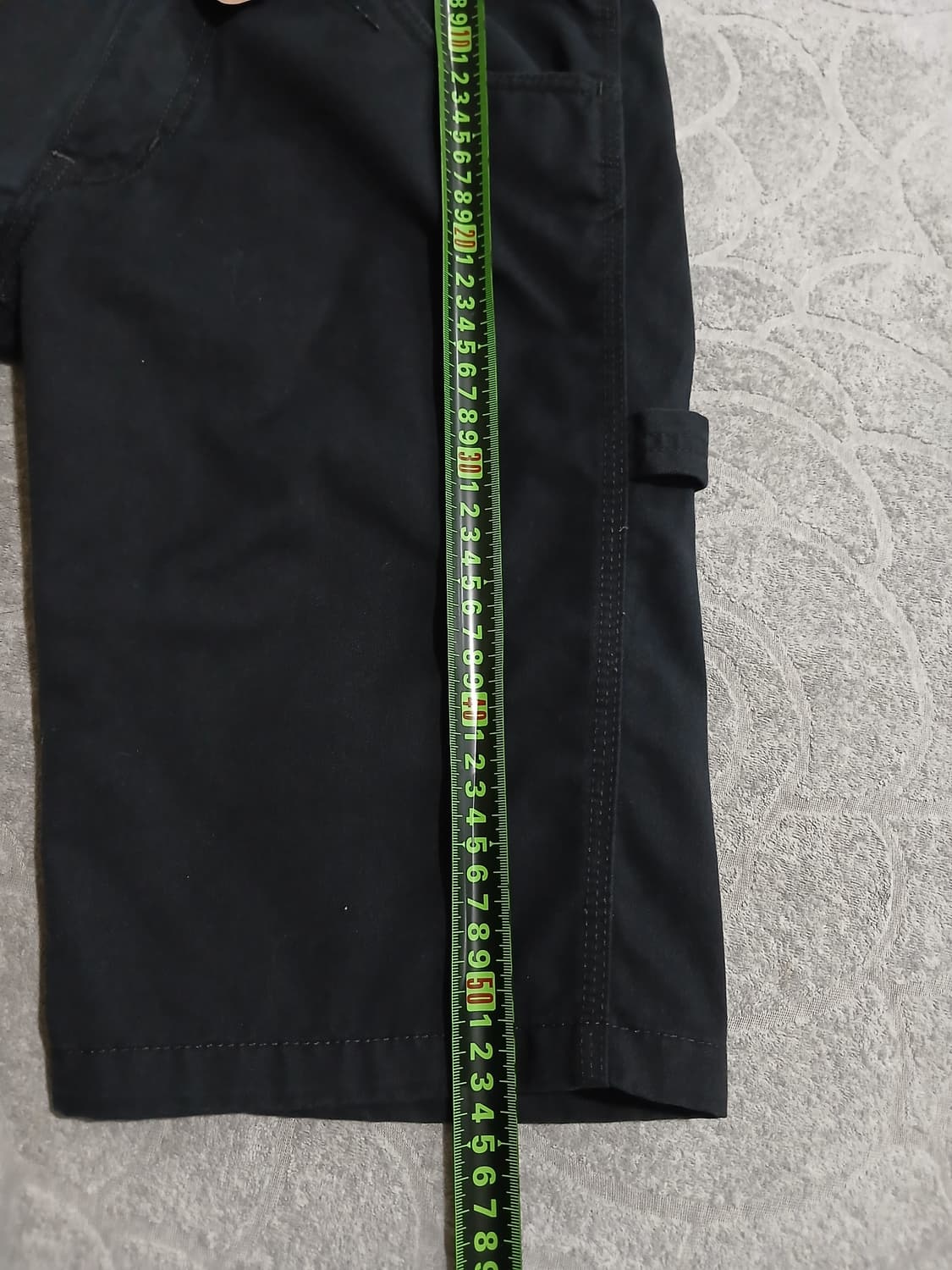 칼하트(Carhartt) 워크 하프 팬츠 블랙 30 상품이미지8