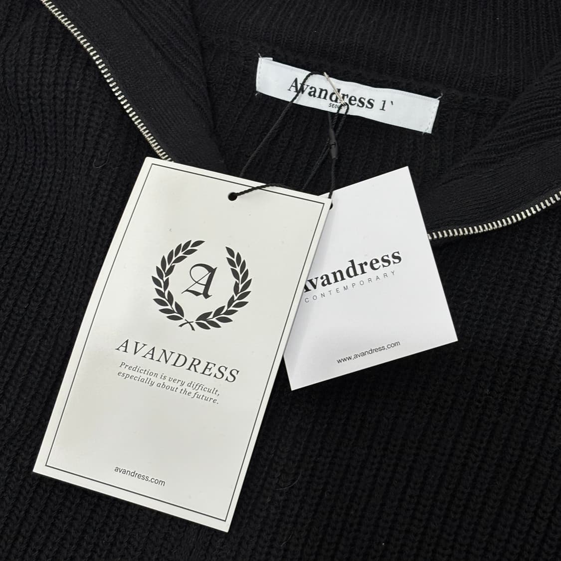 [새상품] 어반드레스 여성 니트집업 상품이미지3