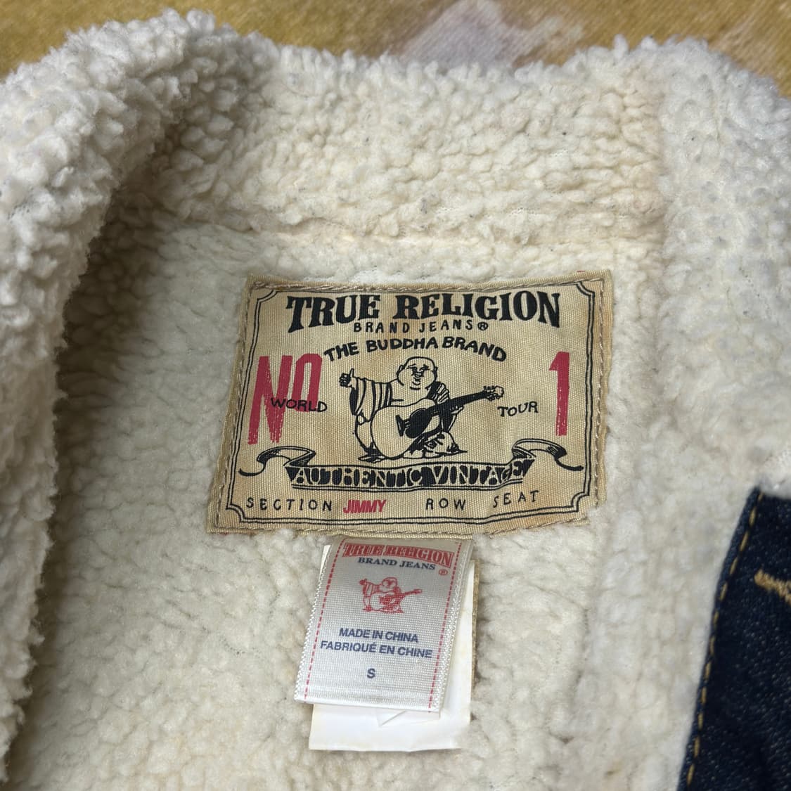 트루릴리젼 양털 데님자켓  상품이미지5