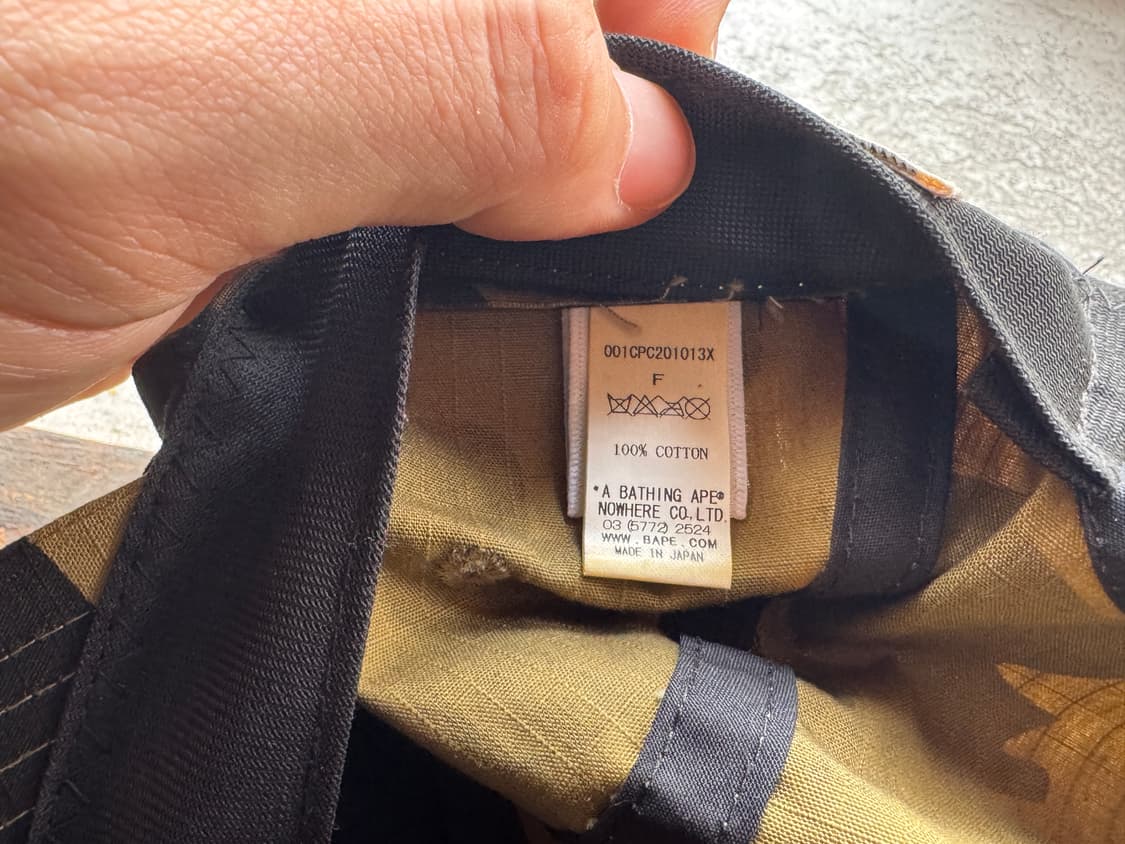 bape 캡모자. 상품이미지4