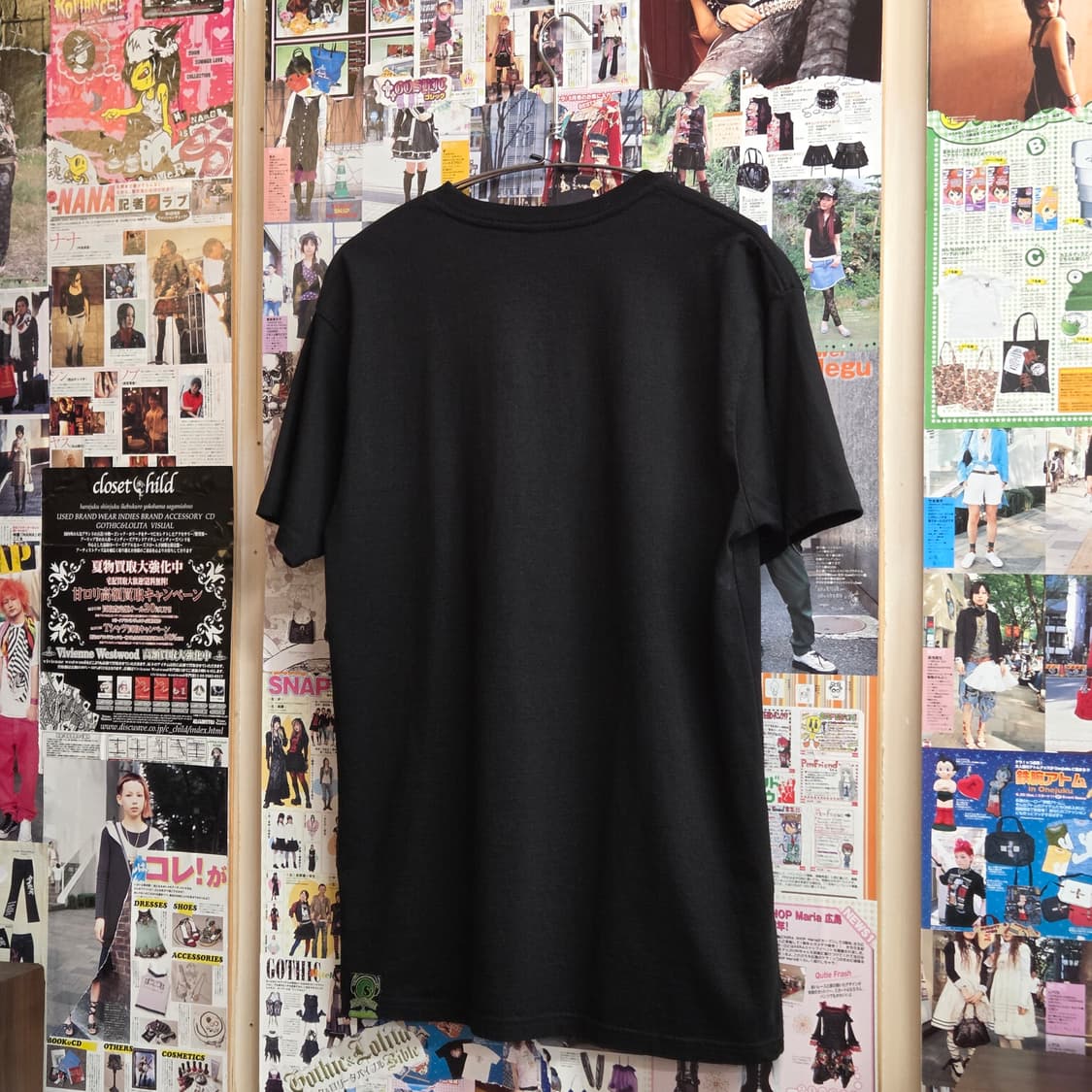 빈티지 몬스터 초퍼 프린팅 그래픽 반팔 상품이미지4