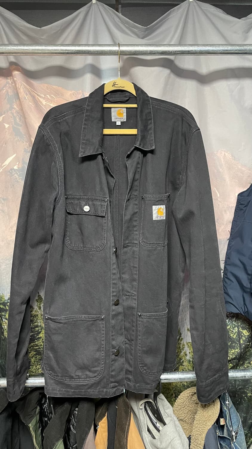 칼하트US 초어자켓 블랙 L 상품이미지1