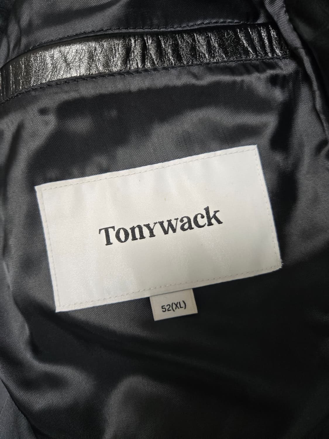 토니웩/카프레더 가죽 자켓/Xl 상품이미지3